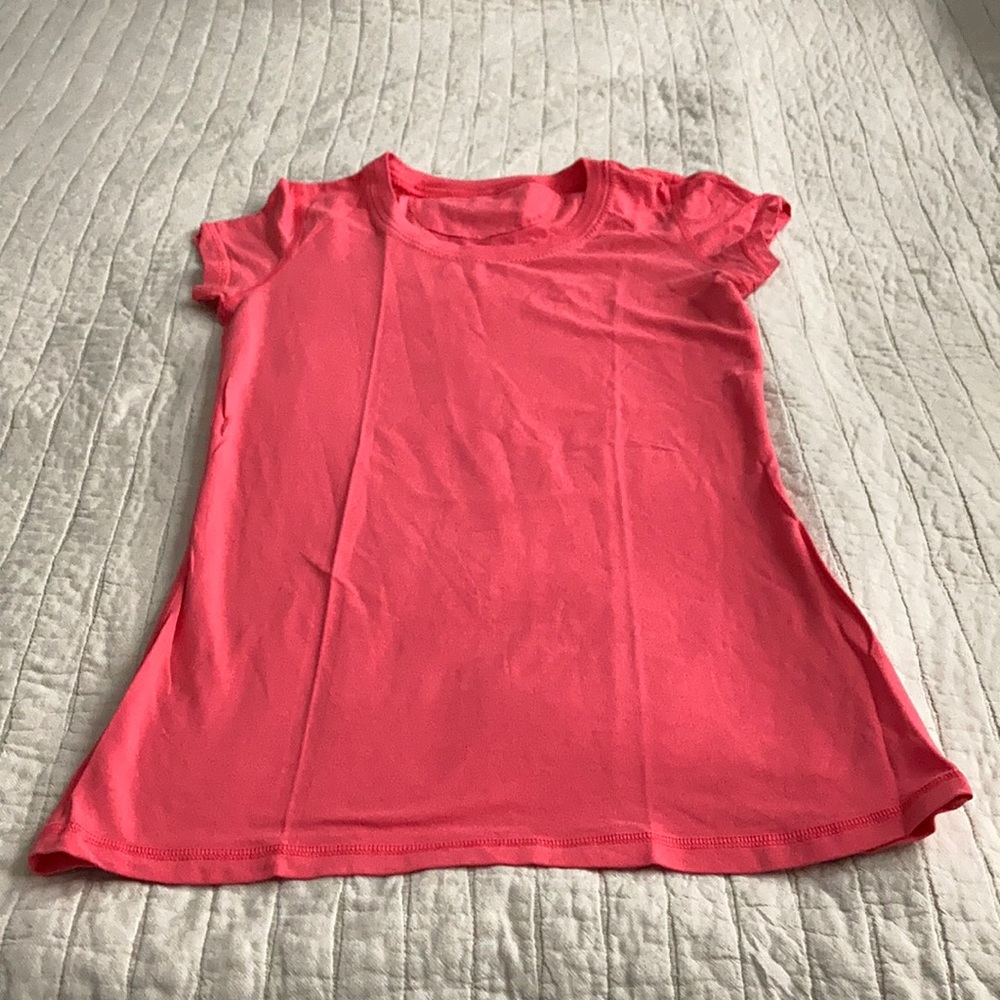 Lululemon Cotton SS size 6 tee